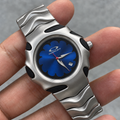 Oakley Blade Watch – Blue Flower Dial, Matte Bracelet