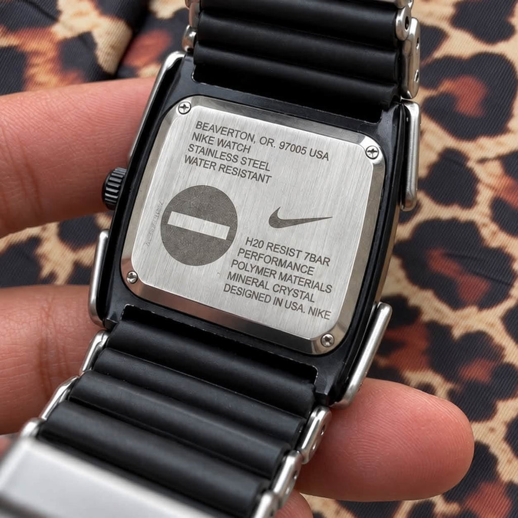 Vintage Nike Triax Watch – Custom Stüssy Brown Leopard Dial