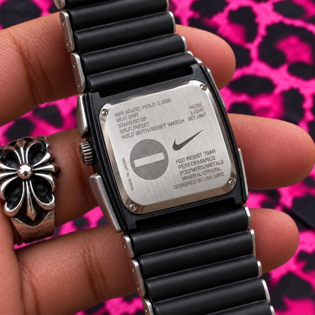 Vintage Nike Triax Watch – Custom Stüssy Pink Leopard Dial