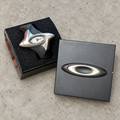 Oakley Torpedo Watch – Silver / White Dial / Black Strap
